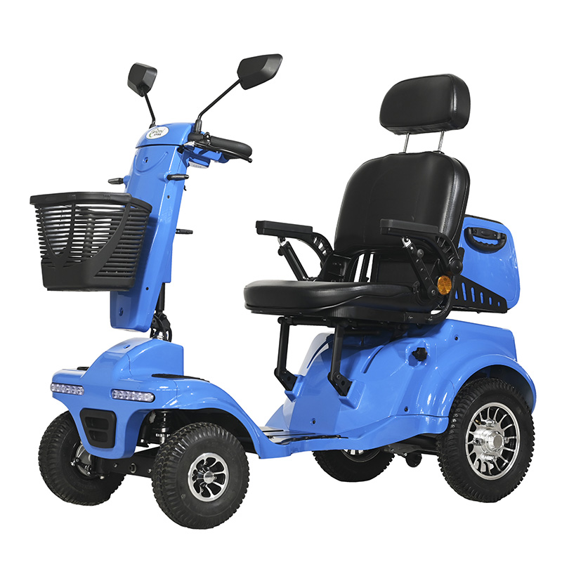 Mobility scooters are designed to provide a comfortable and stable ride, even on uneven terrain. They typically have adjustable seats and can be customized to fit the individual needs of the user. Some models also come with additional features, such as headlights, turn signals, and storage compartments.